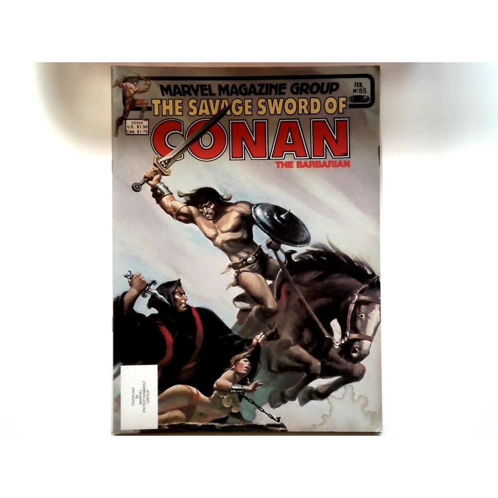 The Savage Sword of Conan #85 Marvel 1983